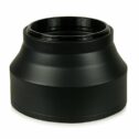 49mm Gegenlichtblende - Gummi/Silikon kompatibel mit Canon Sony Nikon Samsung Fujifilm Pentax Olympus