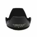CamRepublic® 67mm reversible Blütenblatt Blüte Lichtblende Gegenlichtblende für Canon EF 35mm f/2 IS USM, Canon EF-S 18-135mm f/3.5-5.6 IS STM,...