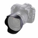 CELLONIC® Gegenlichtblende kompatibel mit Canon EF 24-70mm f/2.8L II USM - Bajonett EW-88C Objektiv Sonnenblende Kamera Streulichtblende Lens Hood